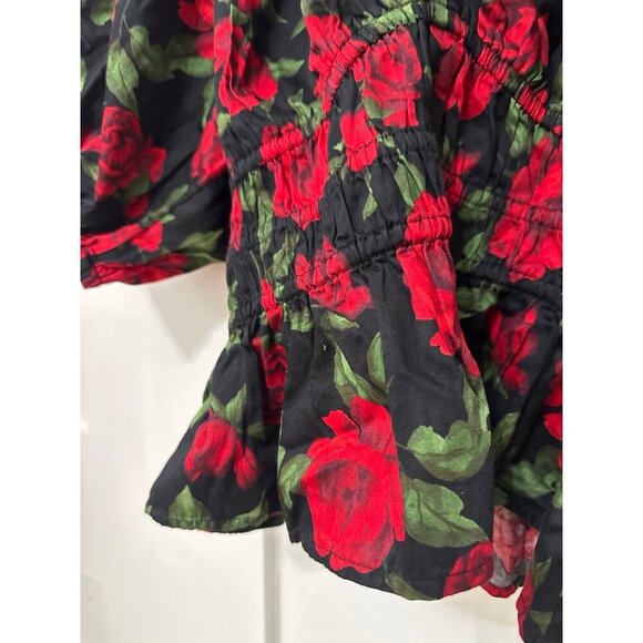 Old Navy women’s size small rose blouse - Picture 3 of 9